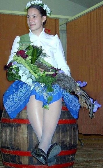 Kecskeméti Judit Forráskút  első borkirálynője (2003. évi borkirálynő)